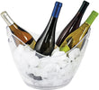 Ice Bucket Champagne Wine 3 Litter Transparent Portable Space Saving
